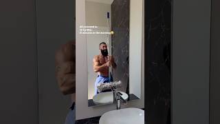 Anatoly 32kg Mop Morning Routine 👀 anatoly anatolygymprank anatolyprank gym prank shorts [upl. by Staten]