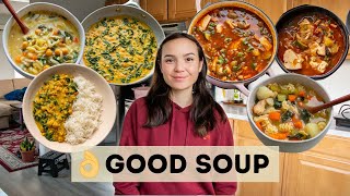 5 Cozy Soups to Get You Through the End of Winter Vegan [upl. by Nyleek]