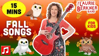 15 mins  quotThe Owlsquot quotI Picked One Pumpkinquot and Other Fall Songs by Laurie Berkner [upl. by Gladi]