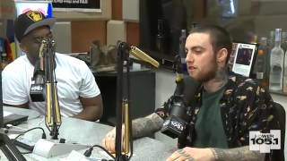 Mac Miller Interview With The Breakfast Club  Power 1051 [upl. by Anahsek]