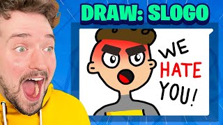 Drawing SLOGO In Gartic Phone hilarious [upl. by Breen508]