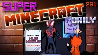 MILES MORALES IS PUERTORICAN  Super Minecraft Daily  Ep231 [upl. by Giguere]