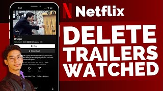 How To Delete Trailers Watched On Netflix [upl. by Kragh]