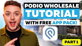 FREE Podio Setup Tutorial for Real Estate Wholesalers 2024  Part 1 [upl. by Nanerb]