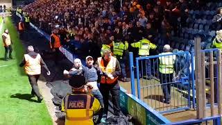 Oldham fans at Rochdale oafc [upl. by Aniez]