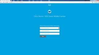 Cisco Mobility Express Configuration Guide [upl. by Ashti]