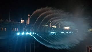 Uji coba air mancur pertama di jembatan di indonesia bridge fountain semarang part 1 [upl. by Swaine]