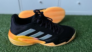 Adidas Barricade 13 Tennis Clay Shoes  On Feet amp Unboxing ASMR 4K [upl. by Anatlus]