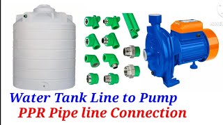 PPR Pipeline Connection  Water tank pipeline connection  Water Pump pipeline connection [upl. by Aihtak]