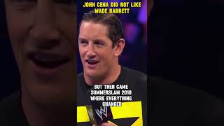 John Cena Did Not Like Wade Barrett and Ended His Push wwe wrestling [upl. by Aleik195]