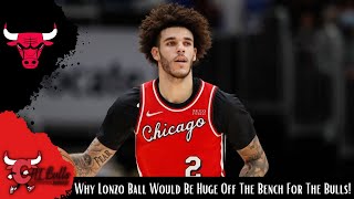 Why Lonzo Ball Would Be Huge Off The Bench For The Chicago Bulls [upl. by Aleacin840]