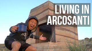 INSIDE ARCOSANTI ARIZONA  Living in Architect Paolo Soleris Vision [upl. by Necyla]