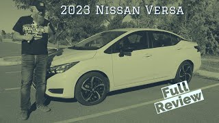 Review 2023 Nissan Versa Is A NextLevel Econobox [upl. by Lebatsirhc]