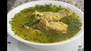 SOPA DE POLLO CALDO DE POLLO Consomé Colombiano Fácil y Delicioso [upl. by Eelirem]