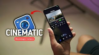 Cinematic 8k Video With Blackmagic Camera App AndroidiPhone [upl. by Aniham]