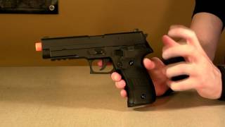 CYMA Sig P226 AEP CM 122 review [upl. by Yendis437]