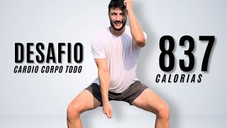 CARDIO HIIT 26 MIN  O treino perfeito para EMAGRECER em casa [upl. by Natsrik]