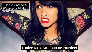 Tinder Date Ends In Womans Death Gable Tostee amp Warriena Wright  Whispered True Crime ASMR [upl. by Dur]