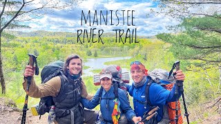 Manistee River Trail Backpacking Loop  Great for the beginner  Michigan [upl. by Harpp]