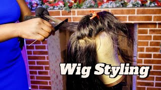 Easy Wig Styling A Beginners Guide to Perfectly Styled Wigs [upl. by Schluter]