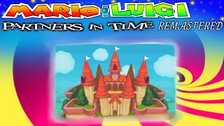 ✧┊Peachs Castle Upper floors┊Mario amp Luigi Partner’s In Time┊REMASTERED┊⁭ ✧ [upl. by Lawlor]