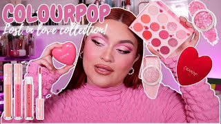 NEW COLOURPOP VALENTINES DAY COLLECTION 2024  LOST IN LOVE [upl. by Jordison]