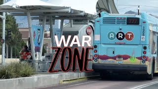 WarZone  International district Albuquerque New Mexico   HoodTime  Homeless 4k [upl. by Kremer351]