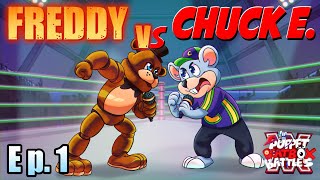 Freddy Vs Chuck E  Puppet Beatbox Battles [upl. by Nipha]