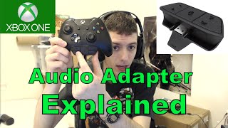 Stereo Headset Adapter EXPLAINED Xbox One [upl. by Ybocaj687]