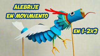 Monstruo de coloresCómo hacer un alebrije de manera fácil y rápido con materiales reciclados😱♻ [upl. by Nicholas]