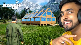 I BUILD A GREENHOUSE FOR FARMING  RANCH SIMULATOR GAMEPLAY 17 [upl. by Mairhpe]