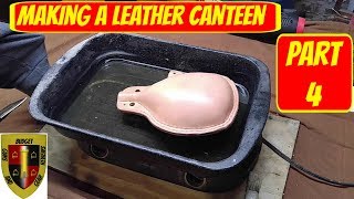 How To Make A Leather Water Bottle Part 4 [upl. by Baron]