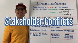 Stakeholder Conflicts [upl. by Euqinommod]