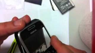 Nokia E72 Dislay austausch  Nokia E72 Display  Screen replace  Switch [upl. by Meirrak]