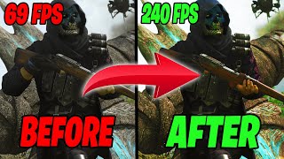 Warzone Best Settings In SEASON 4  How To Fix Lag amp Get High FPS [upl. by Eintroc]