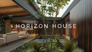 Exquisite contemporary house designed by architect around a courtyard House Tour [upl. by Schechinger361]