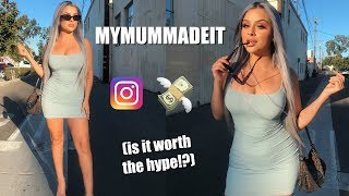 MYMUMMADEIT TryOn Haul [upl. by Ellehcram43]