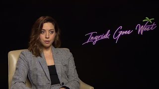 Ingrid Goes West  Aubrey Plaza interview [upl. by Arres]