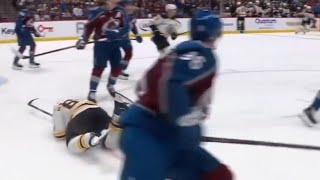 Mikko Rantanen Interference Against Brad Marchand [upl. by Ennaeiluj]