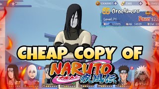 Naruto Slugfest X Cheap Copy Crimson Storm Gameplay Naruto Slugfest X new update Not opening [upl. by Nanah]