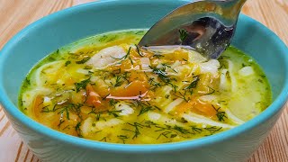 Türkische Hühnersuppe die Sie nicht aufhören können zu essen Leckere Suppe in 30 Minuten [upl. by Yerffeg201]