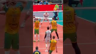 Look at this ACE 💥 volleyball CEVCupM ace Kwolek [upl. by Ytsirt]