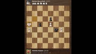 Anatoly Karpov vs Mariya Muzychuk • 2nd Karpov Trophy 2013 [upl. by Roderica]