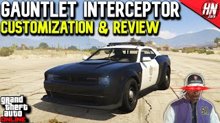 Bravado Gauntlet Interceptor Customization amp Review  GTA Online [upl. by Dihaz316]