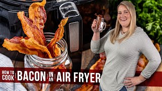 How to Cook Bacon in An Air Fryer [upl. by Lemmie]