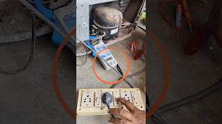 Refrigerator compressor testing refrigeratorrepair compressor shorts viralshort trending ac [upl. by Letnwahs630]