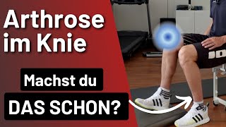 Übungen bei Arthrose  Dein Knie wird es lieben  Kniearthroseübung [upl. by Notnyw]