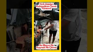 Türk Ustaları Kıskandıracak Harç ve Tuğla ile Araç Tamiri Nasıl Yapılır YaratıcıTamir Harç [upl. by Aveer548]