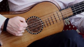 Baroque guitar  Santiago de Murcia  Jacaras and Fandango  Polivios  Stradivari Model [upl. by Atoiganap]