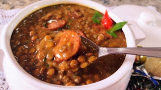 Lentilha de ano novo fácil e deliciosa Receita de lentilha [upl. by Oriaj837]